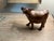 Vintage Hand Carved Wooden Sculpture of an Asian Water Buffalo For Sale - Image 4 of 8