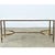 Modern Early 20th Century French White Marble & Brass Coffee Table in the Maison Jansen Style For Sale - Image 3 of 12