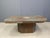 Brown Brutalist Slate Stone Coffee Table, 1980s For Sale - Image 8 of 11