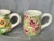 Ceramic Vintage Spring Flower Floral Coffee Mug Set For Sale - Image 7 of 11