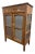 Antique Rustic French Provincial Punched Tin Pie Safe Jelly Cupboard Cabinet For Sale