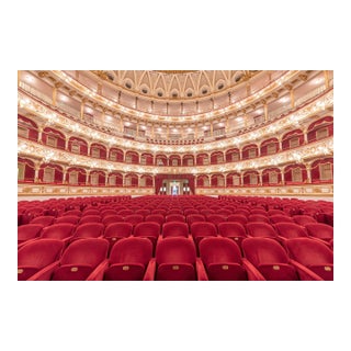 Teatro Petruzzelli Xi, Bari, Italy, Interior Photograph by Richard Silver 24x36 For Sale