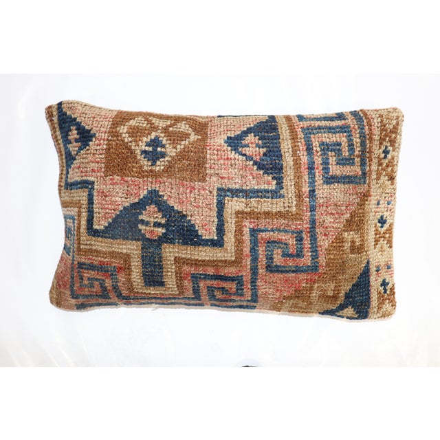 Contemporary Large Vintage Turkish Rug Pillow For Sale - Image 3 of 5