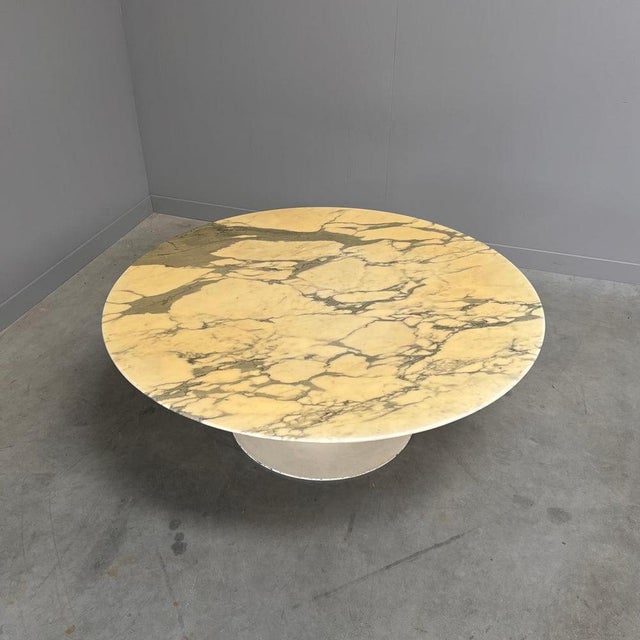 Large Marble Tulip Coffee Table, 1960s For Sale - Image 6 of 13