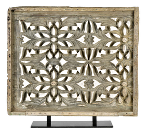 Indian Wall Print Panel on Base