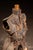 Metal 19th Century Victorian Adjustable Dress Form on Rolling Stand For Sale - Image 7 of 11