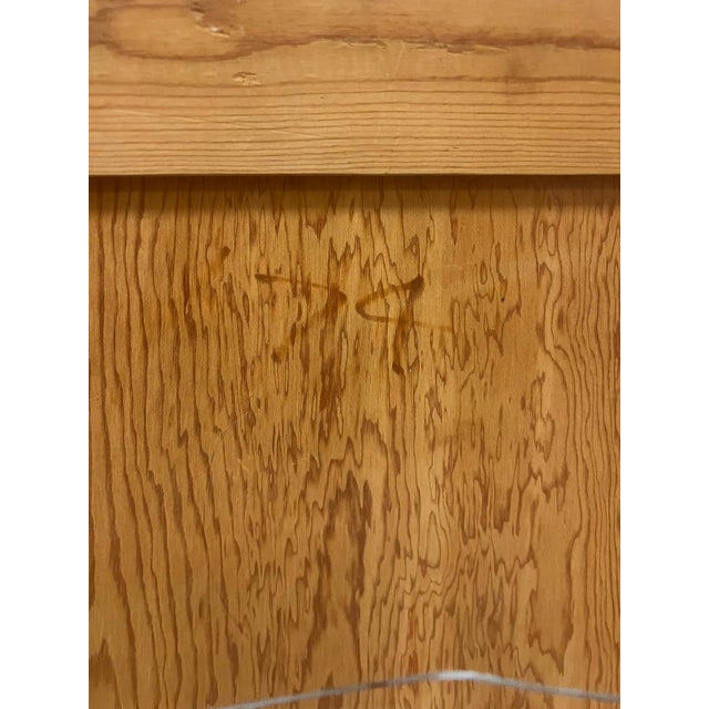 Orange Large 1970s Mod Op Art Textile Art Wall Hanging Signed Fabregas '74 For Sale - Image 8 of 8