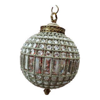 Restoration Hardware Casbah Crystal Chandelier For Sale