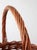 Vintage Large Willow Gathering Basket With Tall Handle For Sale - Image 14 of 16