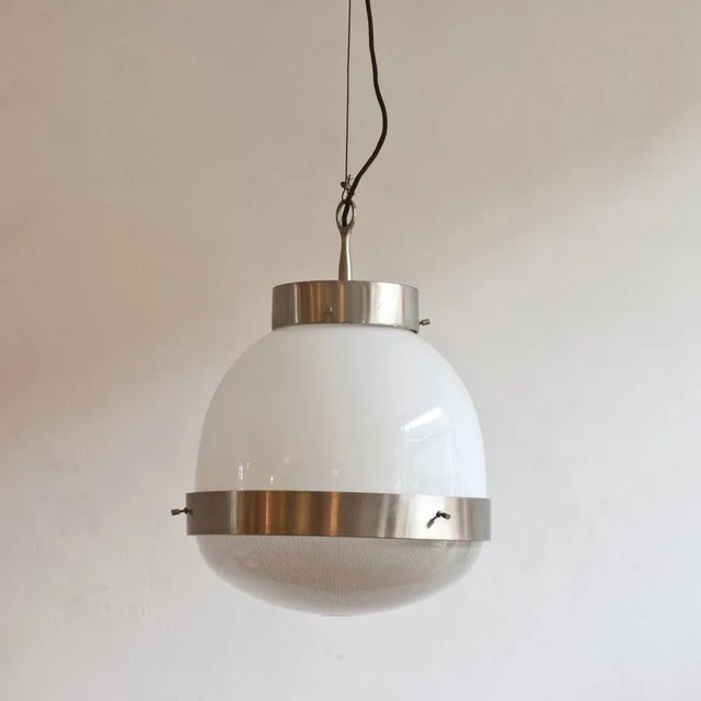 Artemide Delta Grande Ceiling Lamp by Sergio Mazza for Artemide, 1960s For Sale - Image 4 of 4
