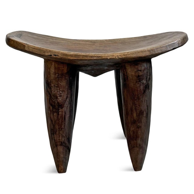 Contemporary Original Vintage Senufo Stool Table For Sale - Image 3 of 6