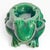 Ceramic Vintage French Green Frog Ashtray Catchall Dijon For Sale - Image 7 of 12