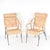 Wicker and Blackened Iron Armchairs, 1990s, Set of 2 For Sale - Image 13 of 18
