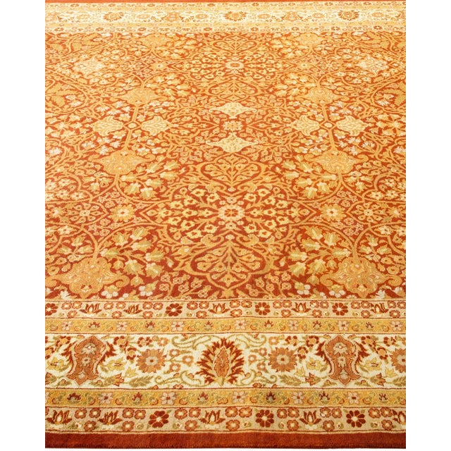 Solo Rugs Vintage Moroccan Hand Knotted Wool Area Rug, Orange - 6'3" X 9'4" For Sale - Image 4 of 9
