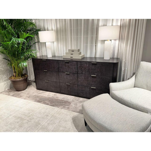 A masterpiece of elegant design and meticulous craftsmanship. Shown in Silent black with a Satin Brass finish, this...