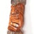 Tribal 24" Heavy Solid Hand Carved Wood Hawaiian Tiki by Leo Kauai Statue Sculpture For Sale - Image 3 of 5