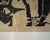 Mid-Century Modern 1970s Signed Modernist Penguin Wildlife Graphic Art Framed Monochrome Artwork For Sale - Image 3 of 6