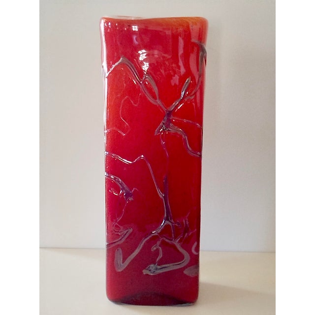 Cubic Vase by Florea Silviu For Sale - Image 4 of 6