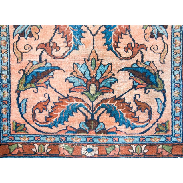 Early 20th Century Persian Lilihan Rug For Sale - Image 4 of 13