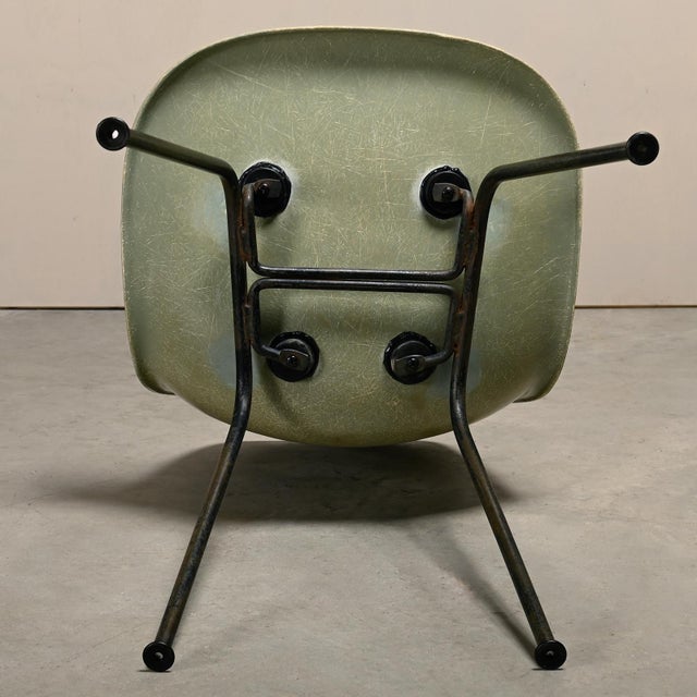 Metal DSX Side Chairs by Charles and Ray Eames for Herman Miller, 1960s, Set of 6 For Sale - Image 7 of 18