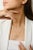 This is part of Chairish’s Fine Jewelry assortment. Amethyst Hexagon Pendant Chain Necklace in 14K Gold with round cut...