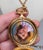 Vintage 1975 Signed Napier Goldtone "Pocket Watch" Locket Pendant Necklace For Sale - Image 10 of 18