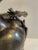 1960s Sculptural Metal Iris Lamp For Sale - Image 10 of 13