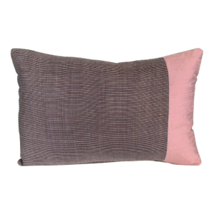 Petite Woven Silk Boudoir Decorative Pillow