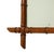 Chinoiserie Faux Bamboo Mirror in Wood For Sale - Image 12 of 17
