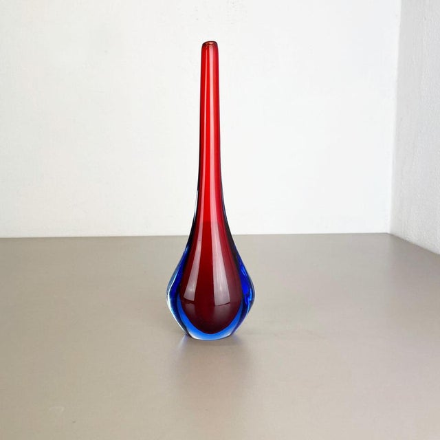 Article: Murano glass vase. Design: Flavio Poli. Origin: Murano, Italy. Decade: 1970s. These original Murano glass vases...