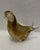 Mid-Century Modern Mid 20th Century Glass Dove Bird Figurine Attributed to Archimede Seguso Murano Polveri Gold Leaf For Sale - Image 3 of 10