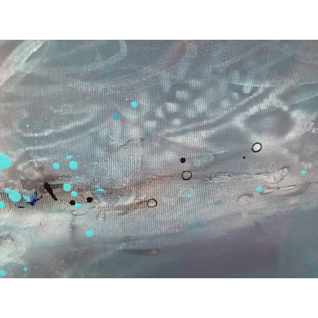 Early 21st Century Ovidiu Kloska, Threshold of the Invisible, Acrylic on Canvas For Sale - Image 5 of 11