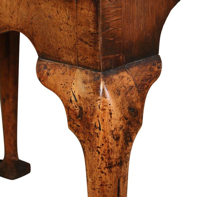 Traditional George I-Period Walnut Lowboy For Sale - Image 3 of 4