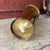 Vintage Brass Fluted Vase 9"x5" India Handmade Decorative Accent For Sale - Image 9 of 11