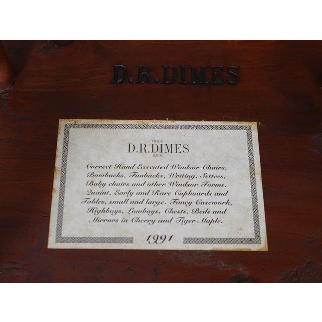 Dr Dimes Tall Back Windsor Arm Chair For Sale - Image 18 of 18