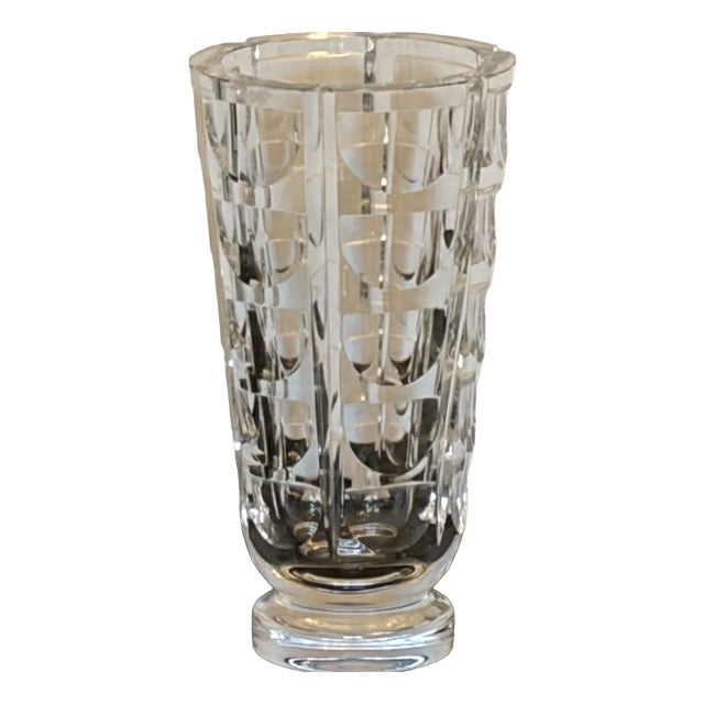 A Thousand Windows Vase by Simon Gate for Orrefors, 1936 For Sale