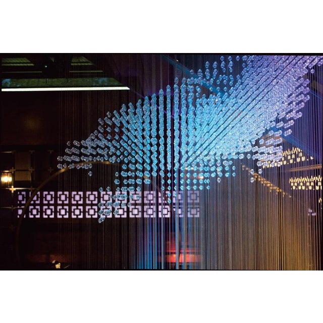 3D Art 8 Lights Led Sculptural Piece by Aggiolight For Sale - Image 9 of 10