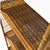 Vintage 1970s Arched Rattan & Cane Étagère, Four-Tier Shelf For Sale - Image 4 of 18