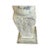 White Tall Architectural Column Candlesticks Pair For Sale - Image 8 of 8