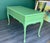 1970s Queen Anne Style Green Lacquered Desk For Sale - Image 14 of 18