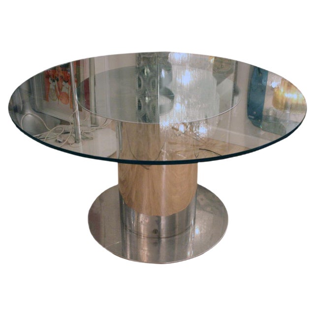 Cidonio Circular Dining Table by Antonia Astori for Cidue, 1960s For Sale