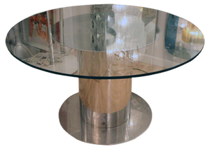 Cidonio Circular Dining Table by Antonia Astori for Cidue, 1960s
