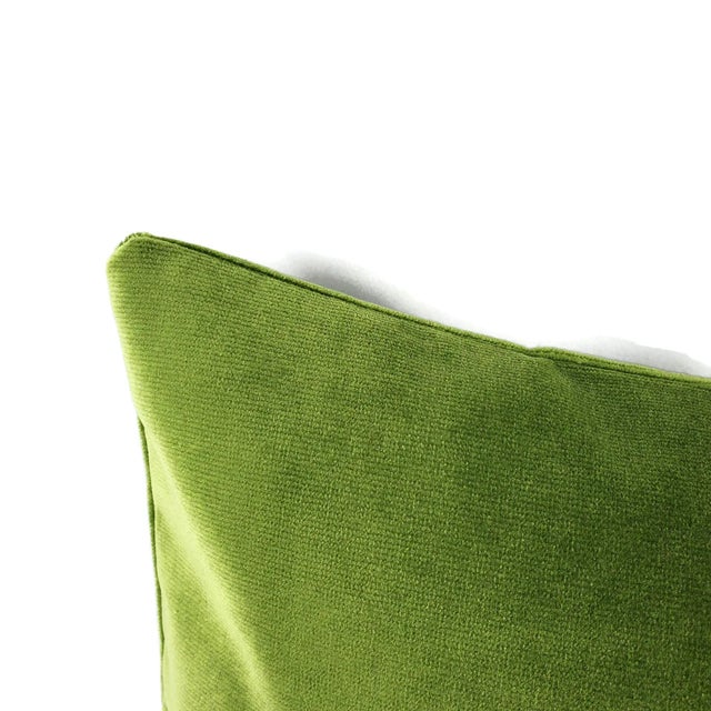 Beautiful Alpine Green solid velvet pillow cover. The velvet is so soft and plush to the touch. A lovely pillow that will...