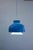 Small Scandinavian pendant light Light blue Diameter 22cm Height of lampshade 18.5 cm Socket E27 There are signs of wear...