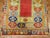 An early 20th century Turkish Prayer rug with a colorful prayer motif. 3'7'' x 5'1''