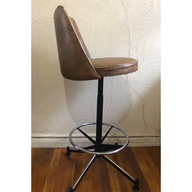Mid Century Cosco Swivel Bar Stools - Set of 2 | Chairish