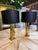 1970s Italian Modernist Brass Table Lamps - a Pair For Sale - Image 11 of 11