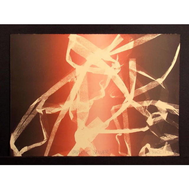 Unframed limited edition lithograph art print on paper. Hand signed, titled, numbered and dated by the artist in pencil....