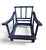 Mid 20th Century Mid 20th Century Black Rattan Bamboo Lounge Chair in the Manner of Ficks Reed For Sale - Image 5 of 16