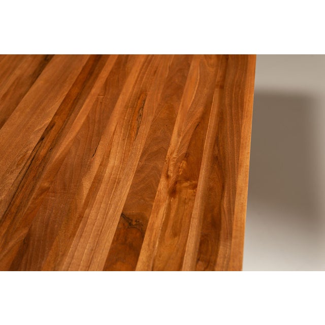 Wood Dining Table in Walnut attributed to Filippo Monti, Italy, 1960s For Sale - Image 7 of 14